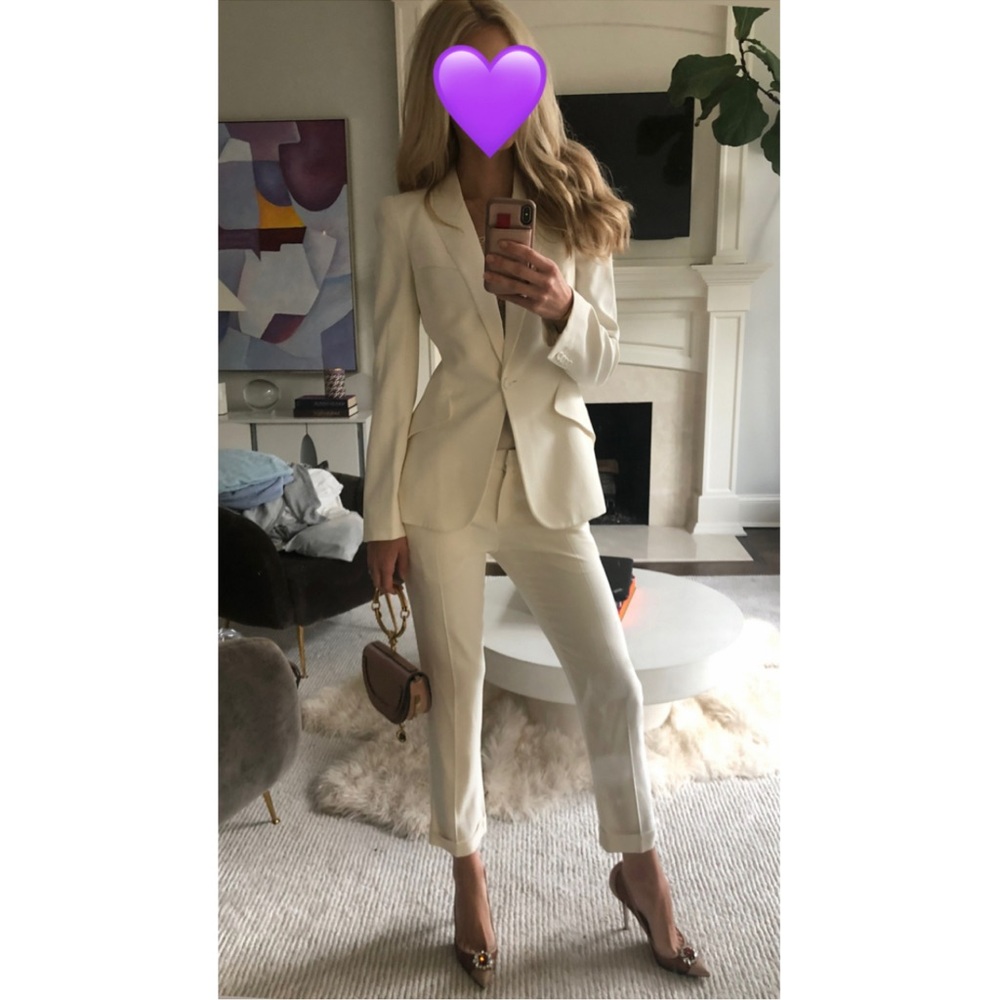 Alexander McQueen Ivory Pant Suit - Picture 8 of 8